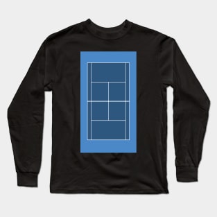 Tennis Court (Hard) - B Long Sleeve T-Shirt